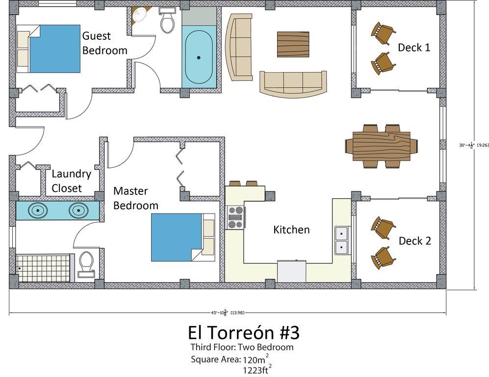 Beachfront Condo El Torreon サン・フアン・デル・スル エクステリア 写真